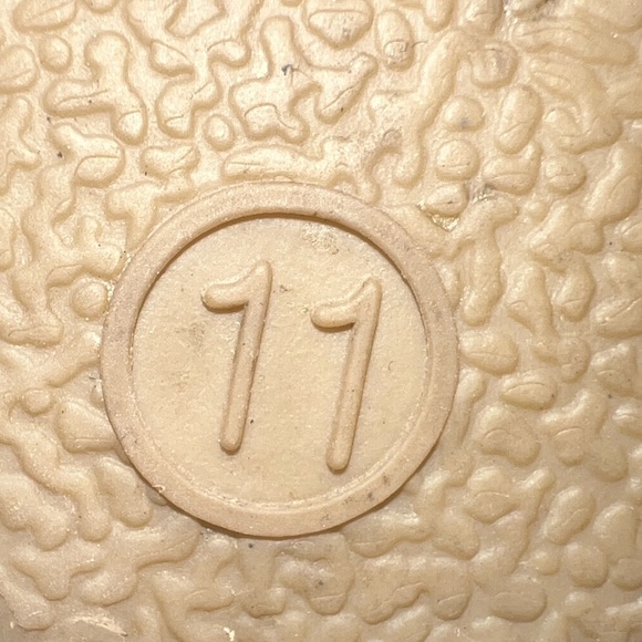 Brash Black Patent Leather Espadrille Wedge Heels sz 11 - Picture 4 of 4